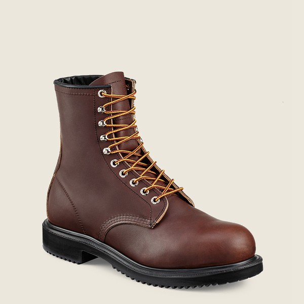 Bottes de Sécurité Red Wing - Supersole® - 8-Inch Toe - Marron - Homme 963SVRYQM